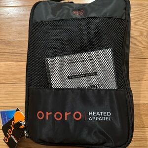 Ororo Men's Black Heated Vest